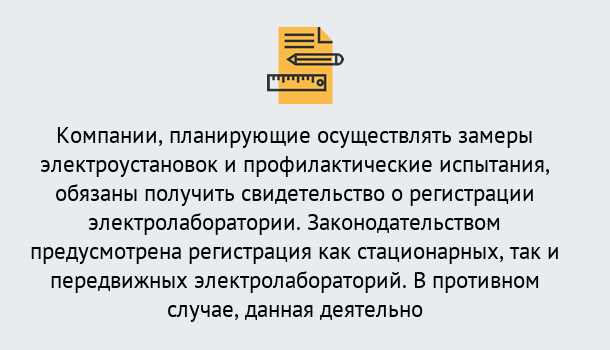 Почему нужно обратиться к нам? Удомля Регистрация электролаборатории! – В любом регионе России!